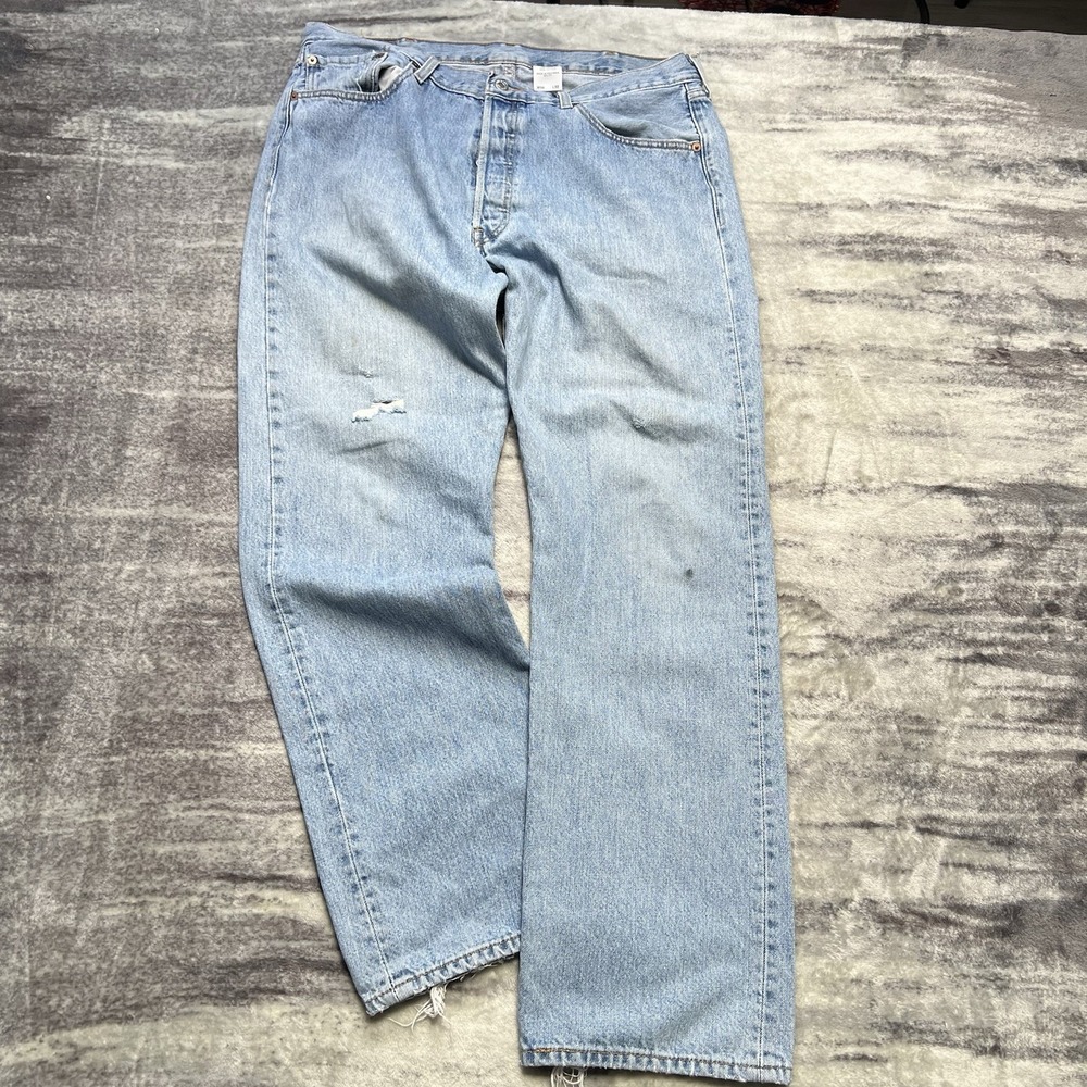 Vintage Levi's 501 XX Men's Jeans Blue Denim Straight Button Fly WPL423‎ 38x32